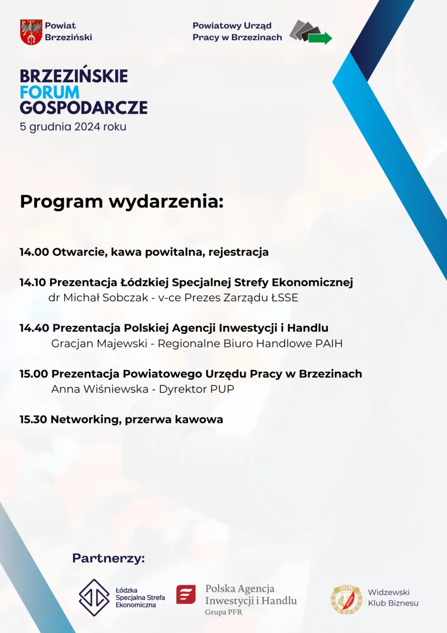 forum gospodarcze plakat